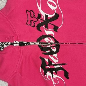 FOX ZIP UP HOODIE